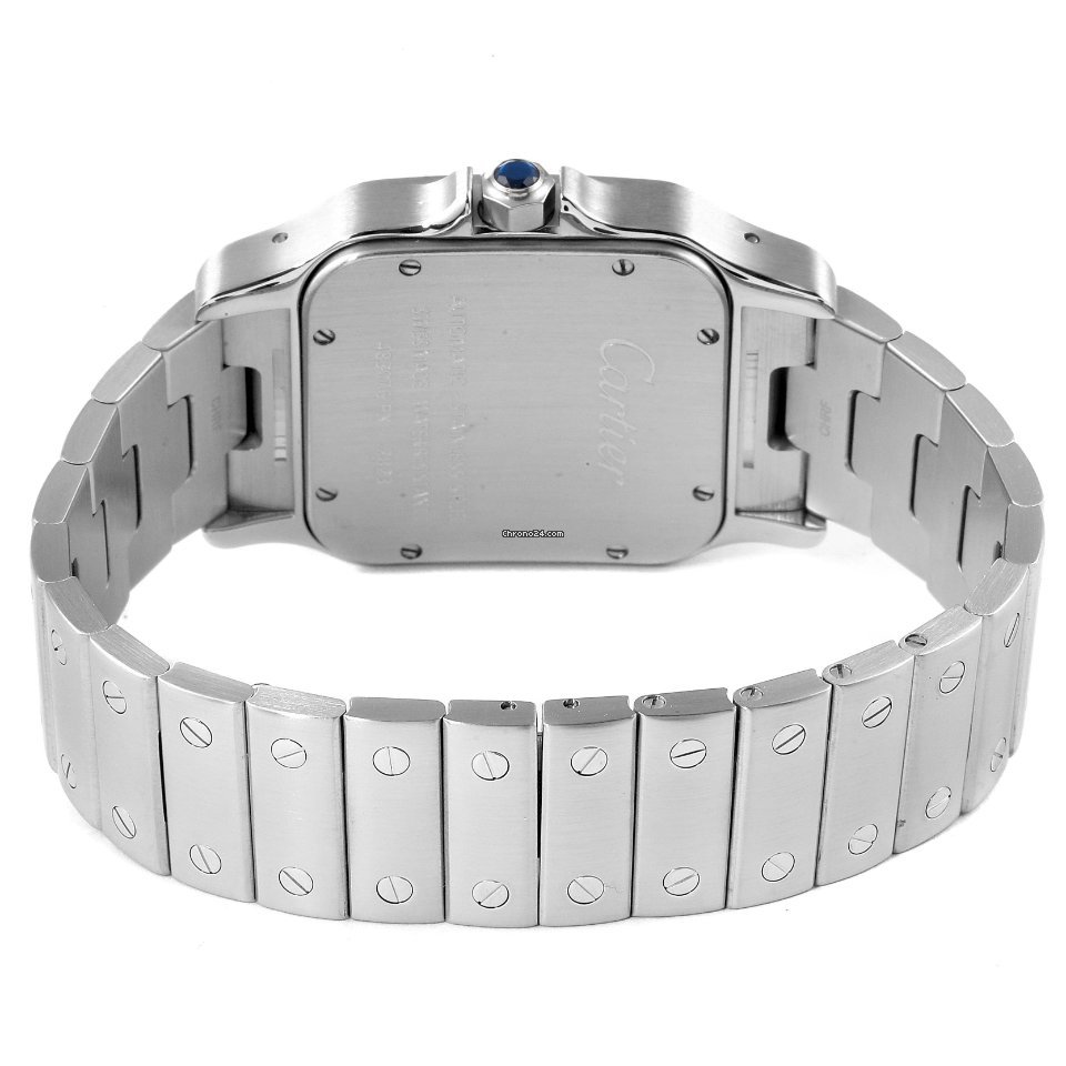 Cartier Santos Galbee Mens watch Unisex Automatic Steel W20098D6 7