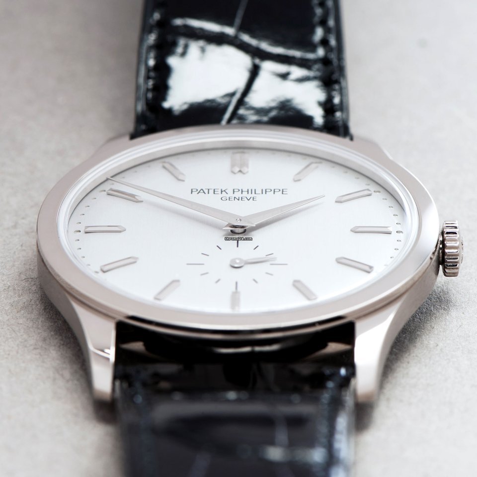 Patek Philippe Calatrava Mens watch Unisex Manual winding White gold 5196G 7