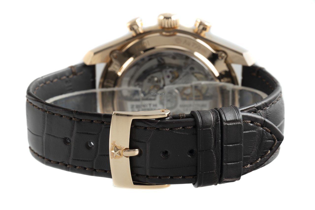 Zenith El Primero Chronograph Mens watch Unisex Automatic Red gold 18.2045.400 7