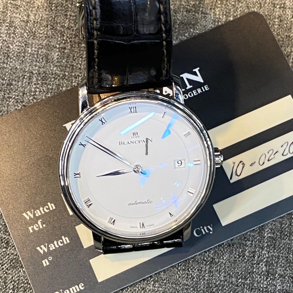 Blancpain Villeret Ultra-Slim Mens watch Unisex Automatic Steel 6223-1127-55b 7