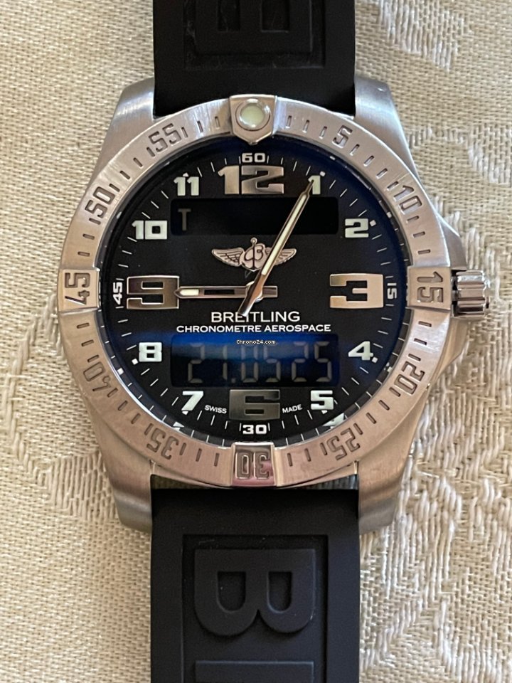 Breitling Aerospace EVO Mens watch Unisex Quartz Titanium E7936310 7