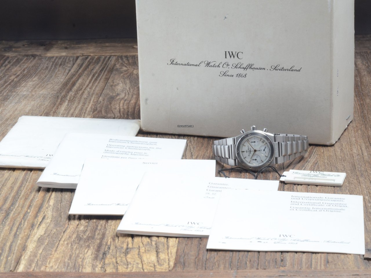 IWC Ingenieur Chronograph Womens watch Quartz Steel IW3733 7