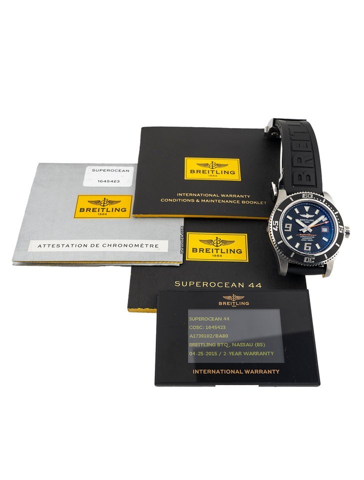 Breitling Superocean 44 Mens watch Unisex Automatic Steel A1739102 BA80 7