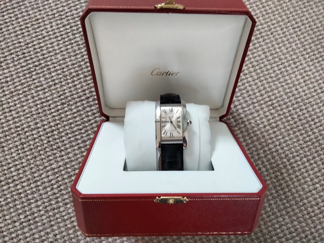 Cartier Tank Americaine Mens watch Unisex Automatic Steel WSTA0018 7