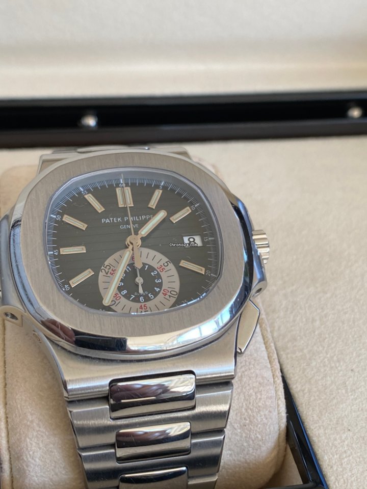 Patek Philippe Nautilus Mens watch Unisex Automatic Steel 5980 1A-014 7