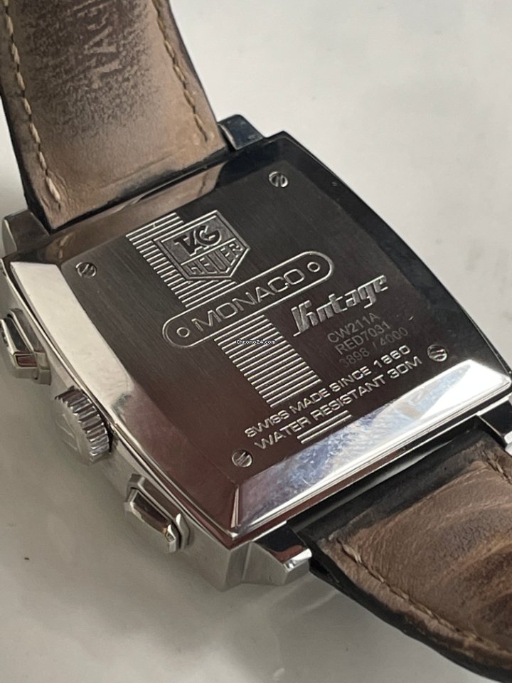 TAG Heuer Monaco Mens watch Unisex Automatic Steel CW211A 7