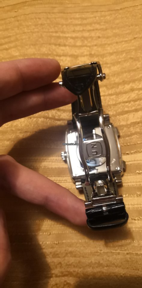 Ulysse Nardin Quadrato Dual Time Mens watch Unisex Automatic Steel 243-92 632 7