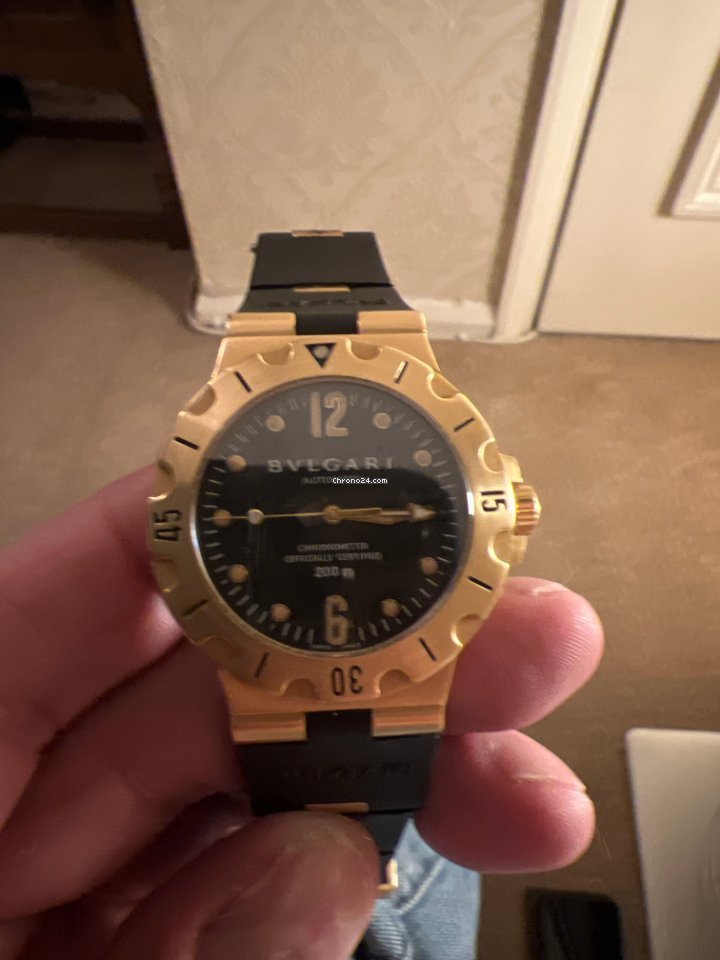 Bulgari Mens watch Unisex Automatic Yellow gold L254 7