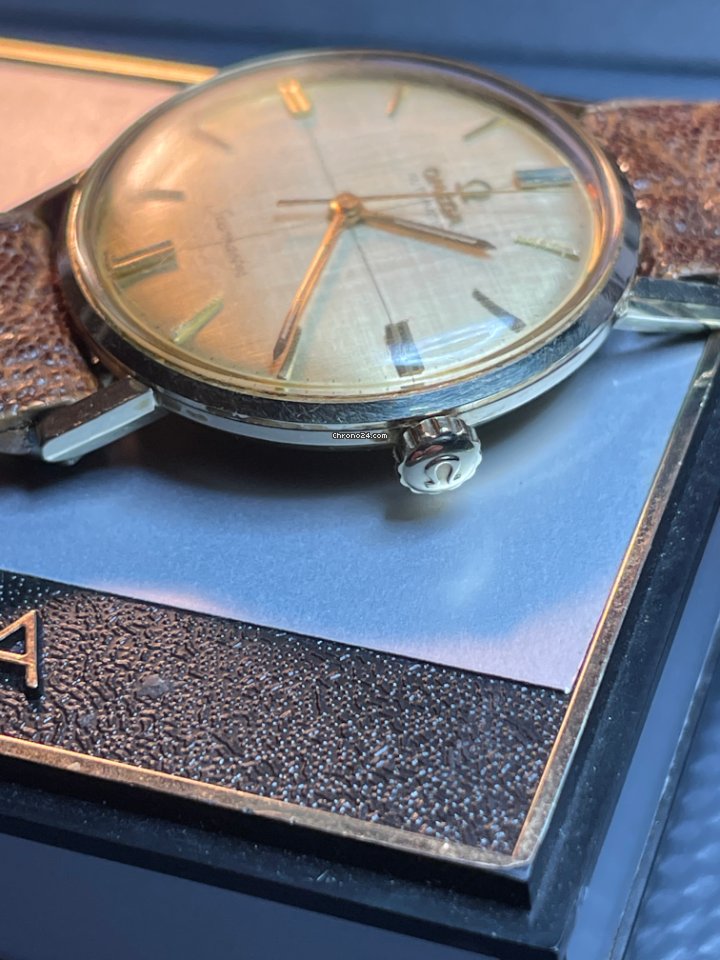 Omega Seamaster Mens watch Unisex Automatic Yellow gold Vintage 7