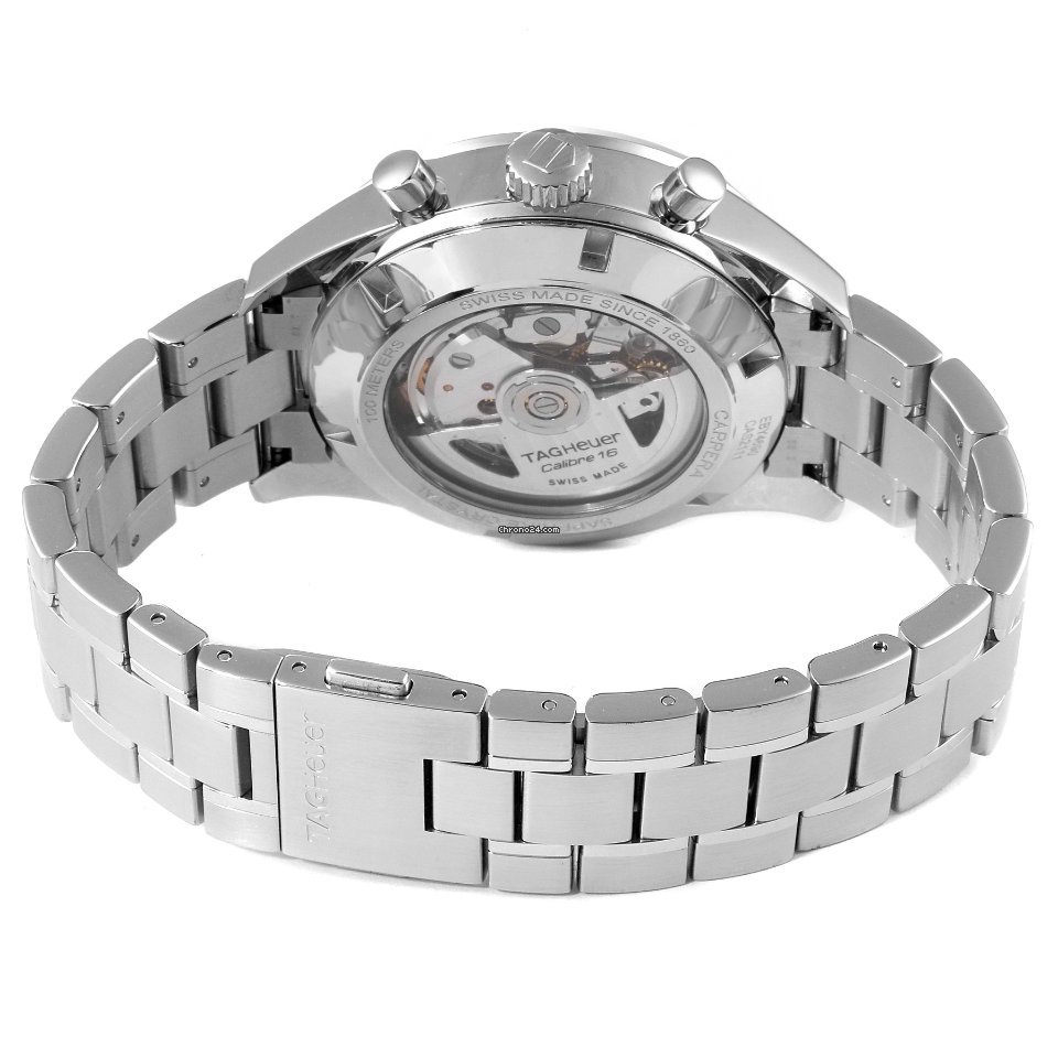 TAG Heuer Carrera Calibre 16 Mens watch Unisex Automatic Steel CAS2111.BA0730 7