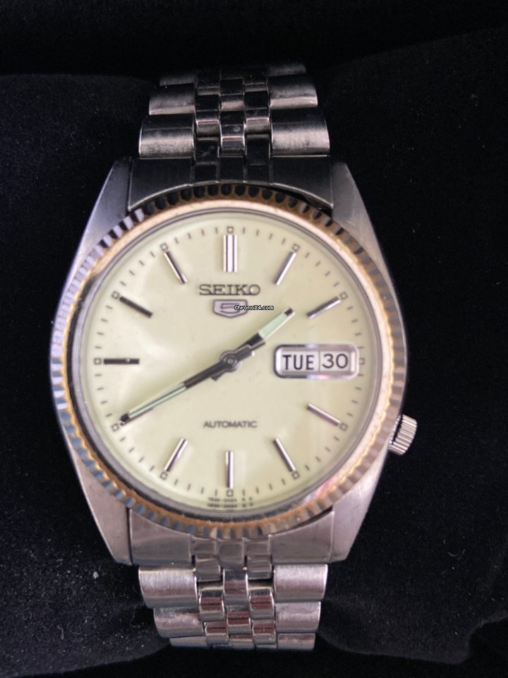 Seiko 5 Mens watch Unisex Automatic Steel SNXJ89 7