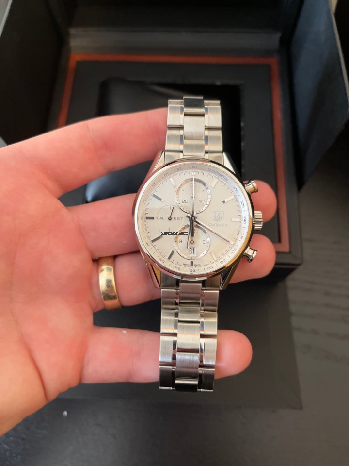 TAG Heuer Carrera Calibre 1887 Mens watch Unisex Automatic Steel CAR2111.BA0724 7