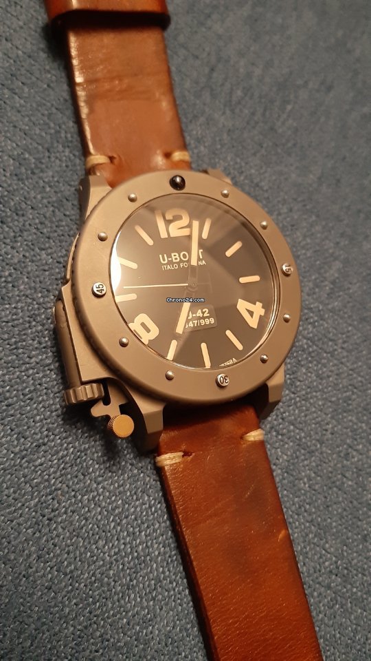 U-Boat U-42 Mens watch Unisex Automatic Titanium 6471 7