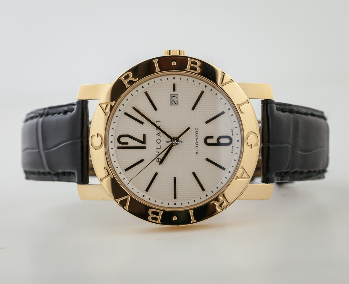 Bulgari Bulgari Mens watch Unisex Automatic Yellow gold BB42GL 7