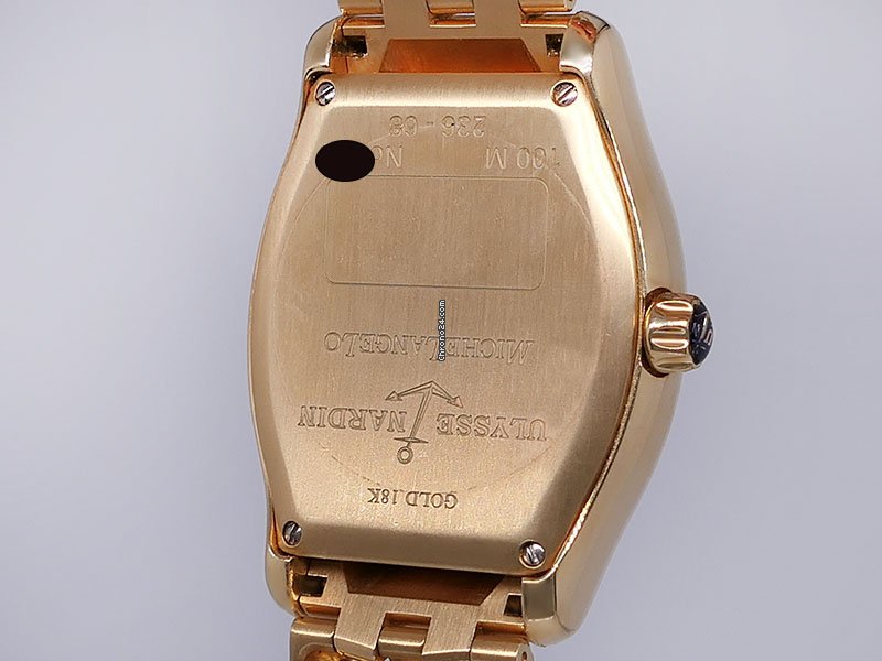 Ulysse Nardin Michelangelo Mens watch Unisex Automatic Rose gold 236-68 581 7