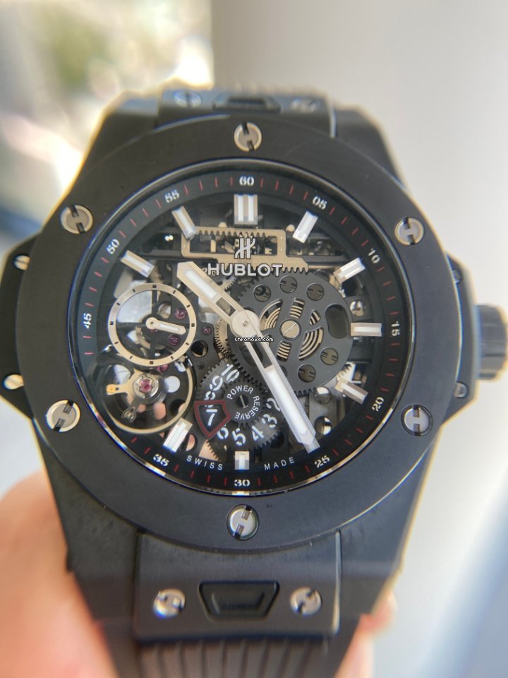 Hublot Big Bang Meca-10 Mens watch Unisex Manual winding Ceramic 414.CI.1123.RX 7
