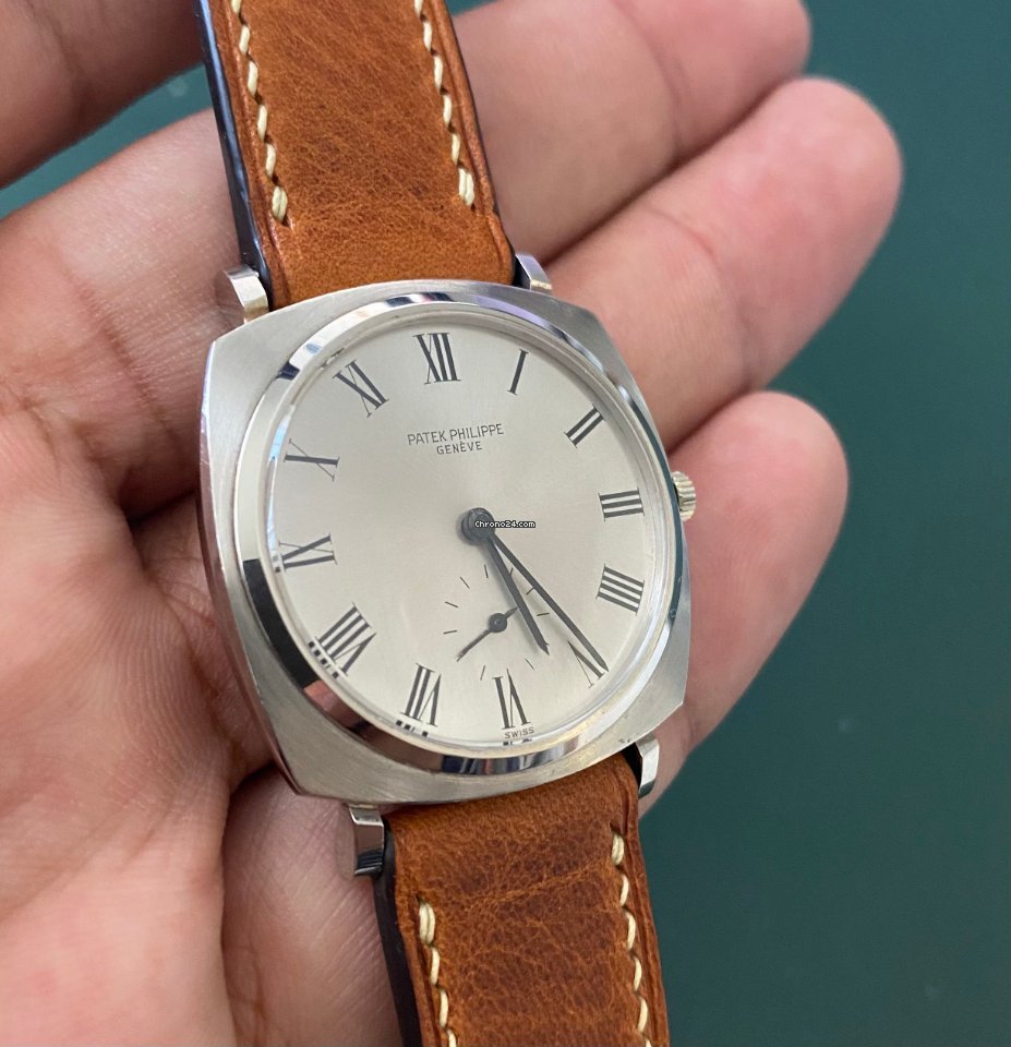 Patek Philippe Calatrava Mens watch Unisex Automatic White gold 3525G 7