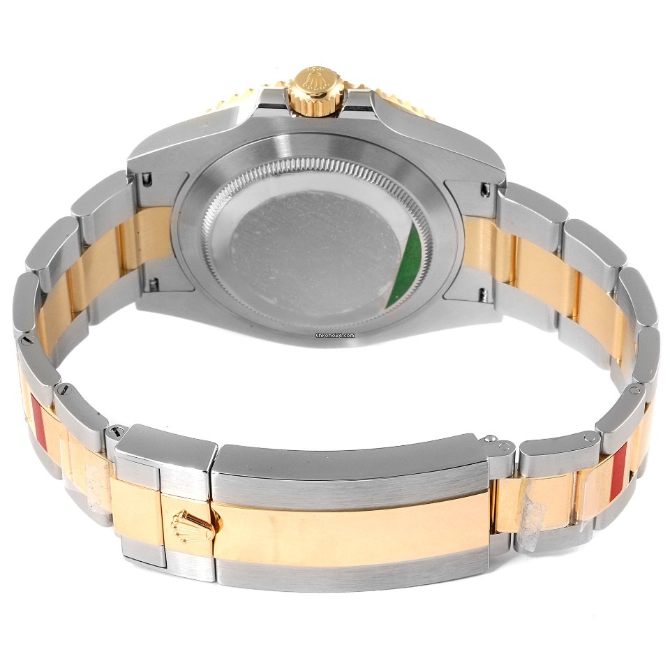 Rolex Submariner Date Mens watch Unisex Gold Steel Automatic 126613 7