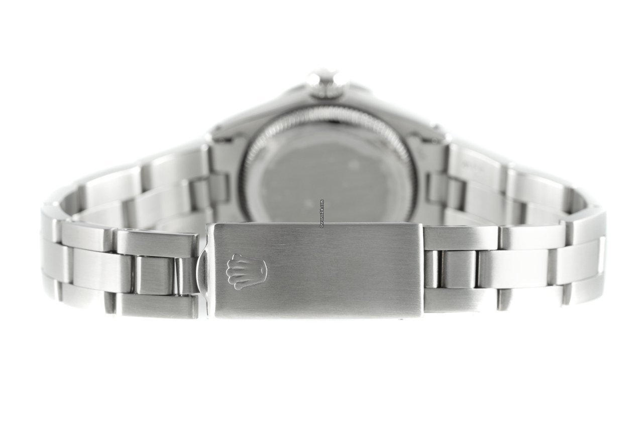 Rolex Oyster Perpetual Lady Date Womens watch Steel Automatic 6519 7