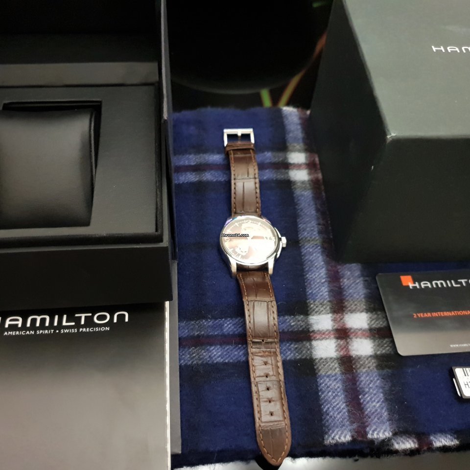 Hamilton Jazzmaster Open Heart Mens watch Unisex Automatic Steel H32565595 7