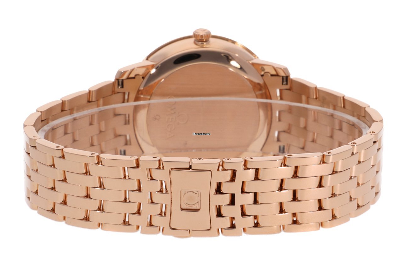 Omega De Ville Prestige Mens watch Unisex Automatic Red gold 424.50.37.20.02.001 7