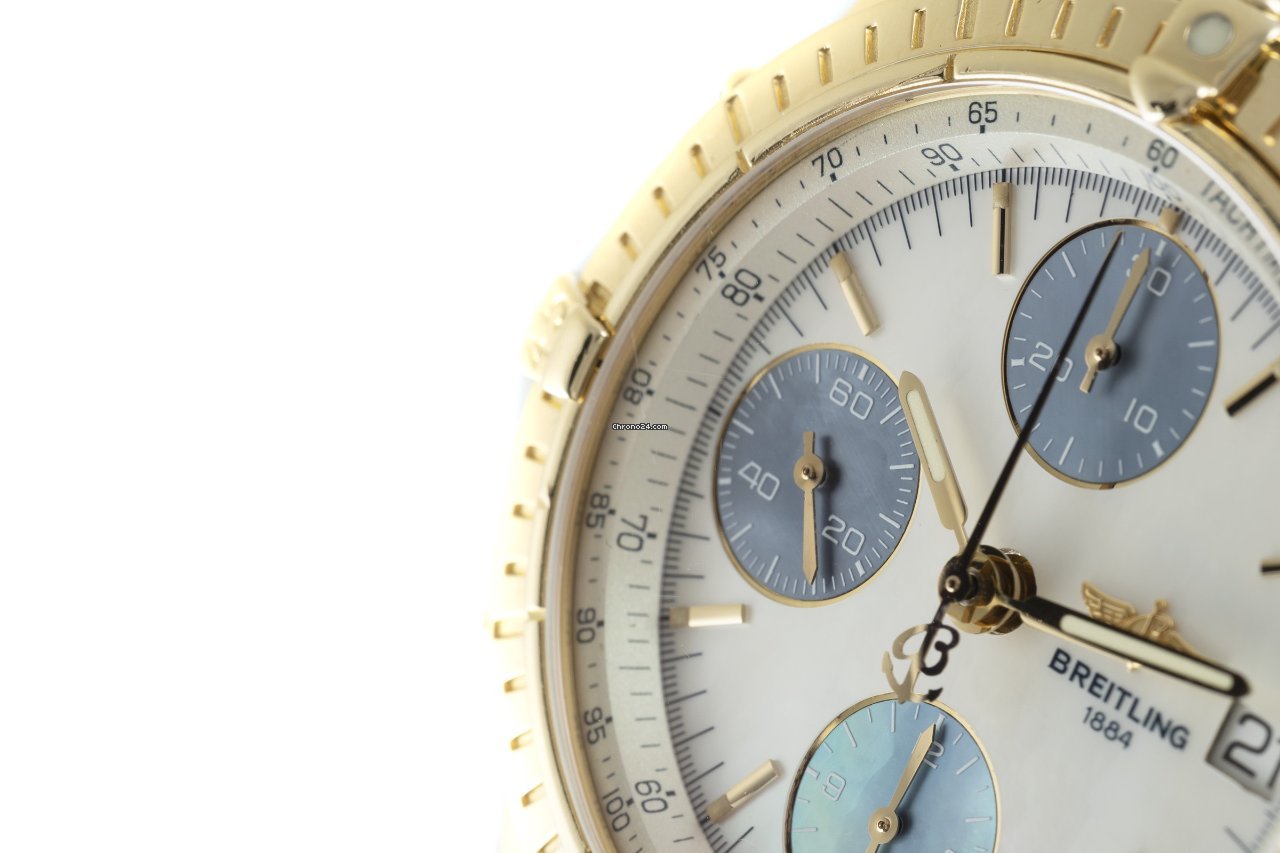 Breitling Chronomat Mens watch Unisex Automatic Yellow gold K13050.1 7