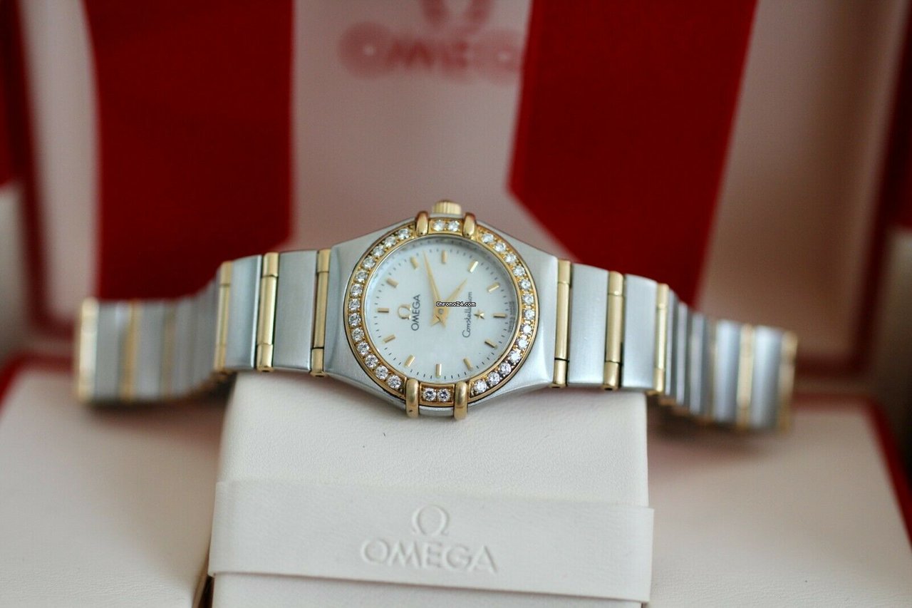 Omega Constellation Womens watch Quartz Gold Steel 1267.70.00 7