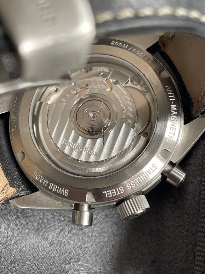 Bell & Ross BR V1 Mens watch Unisex Automatic Steel BRV126-BL-ST SST 7