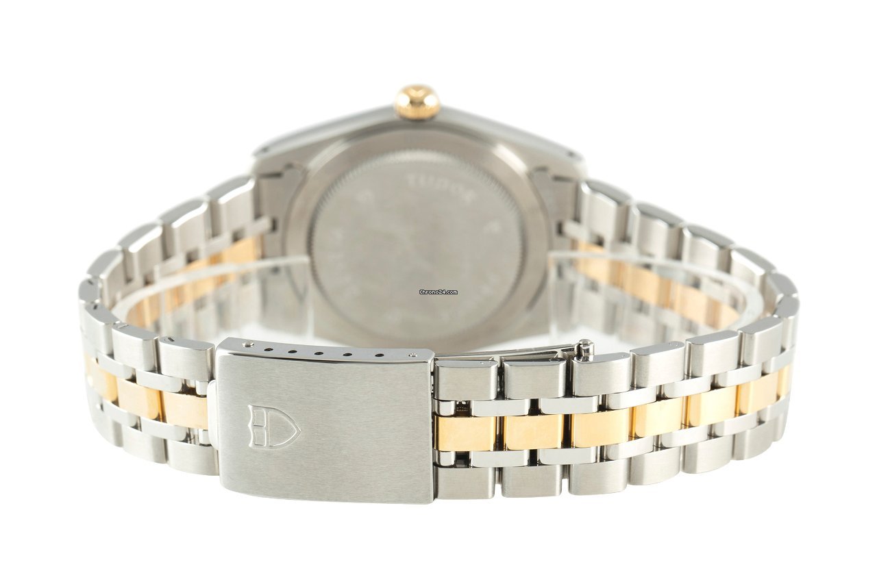 Tudor Prince Date Mens watch Unisex Automatic Gold Steel 74033 7