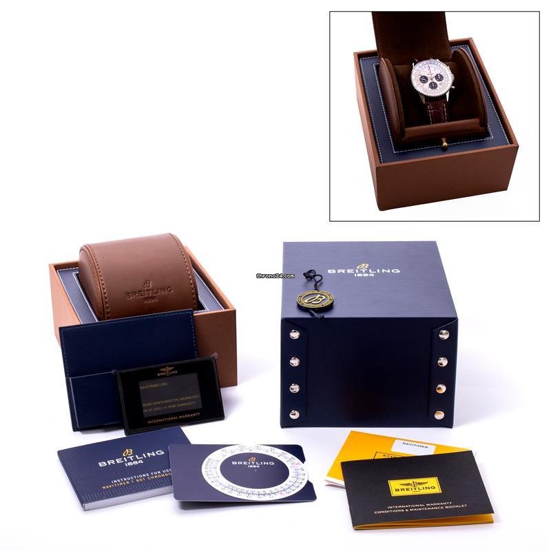Breitling Navitimer 1 B01 Chronograph 43 Mens watch Unisex Automatic Steel Ab0121211g1p1 7