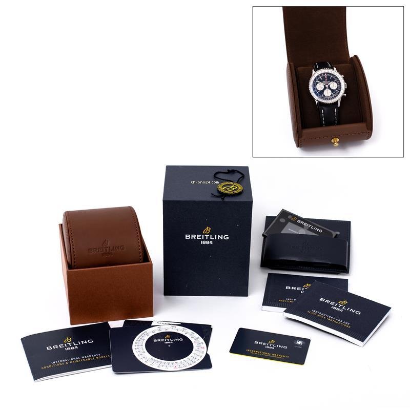 Breitling Navitimer 1 B01 Chronograph 43 Mens watch Unisex Automatic Steel Ab0121211b1x1 7