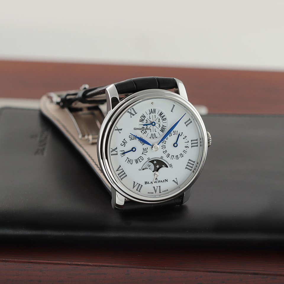Blancpain Villeret Mens watch Unisex Automatic Platinum 6659-3431-55b 7