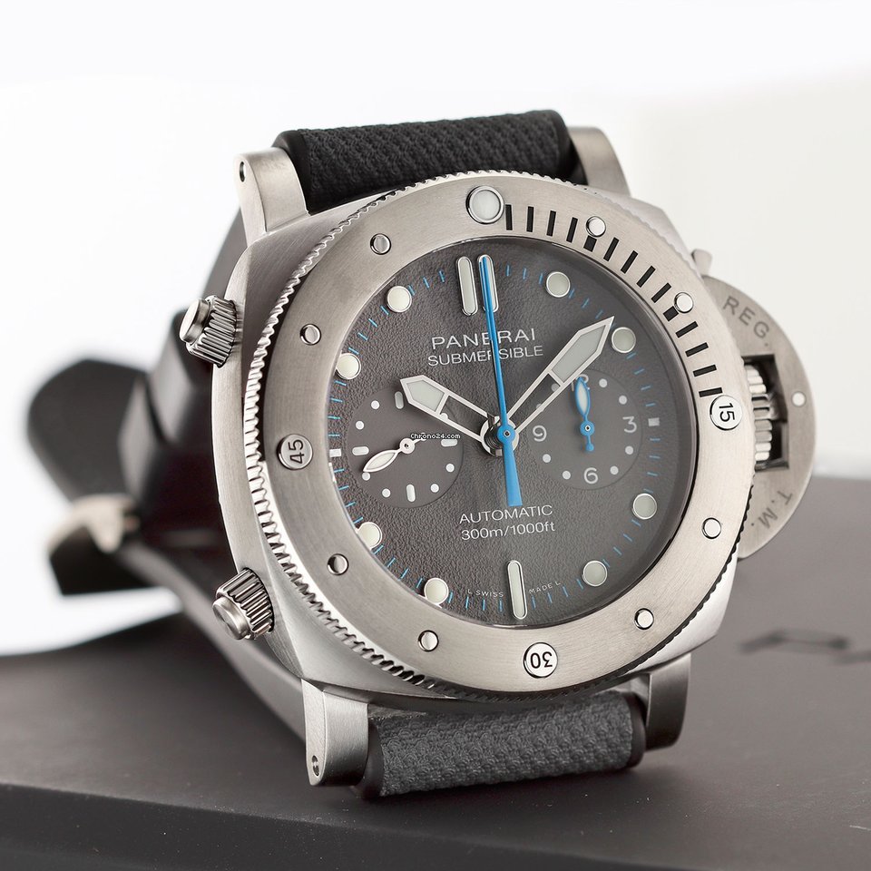 Panerai Mens watch Unisex Automatic Titanium pam01207 7