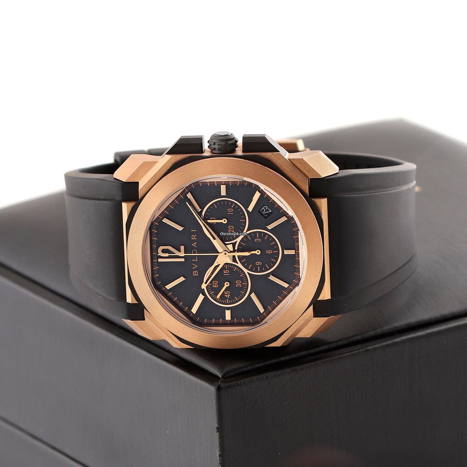 Bulgari Octo Mens watch Unisex Automatic Rose gold 103204 7