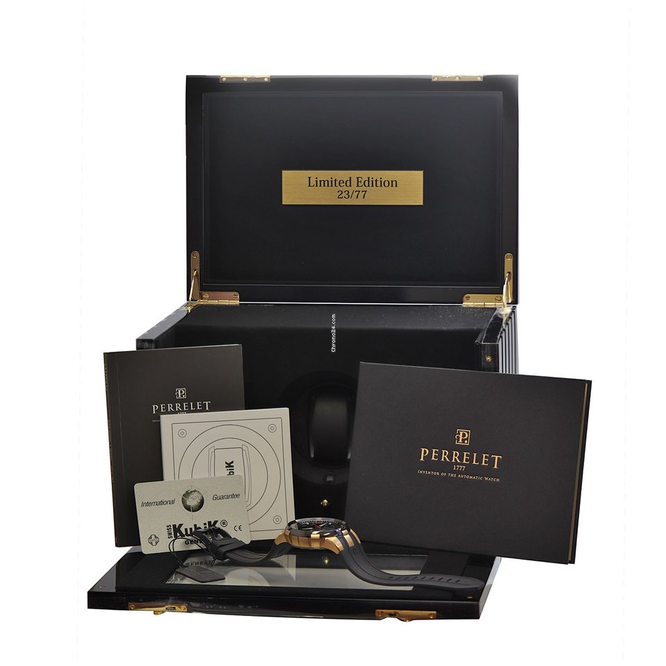 Perrelet Turbine Mens watch Unisex Automatic Rose gold a3027 1 7