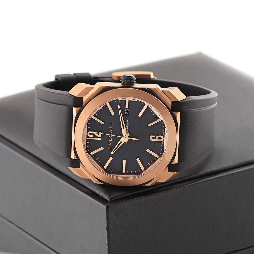 Bulgari Octo Mens watch Unisex Automatic Rose gold 103203 7