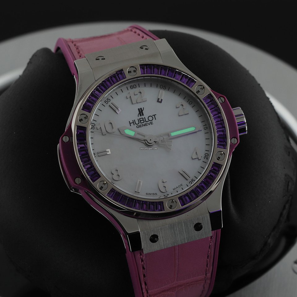 Hublot Big Bang Tutti Frutti Womens watch Quartz Steel 361.sv.6010.lr.1905 Purple 7