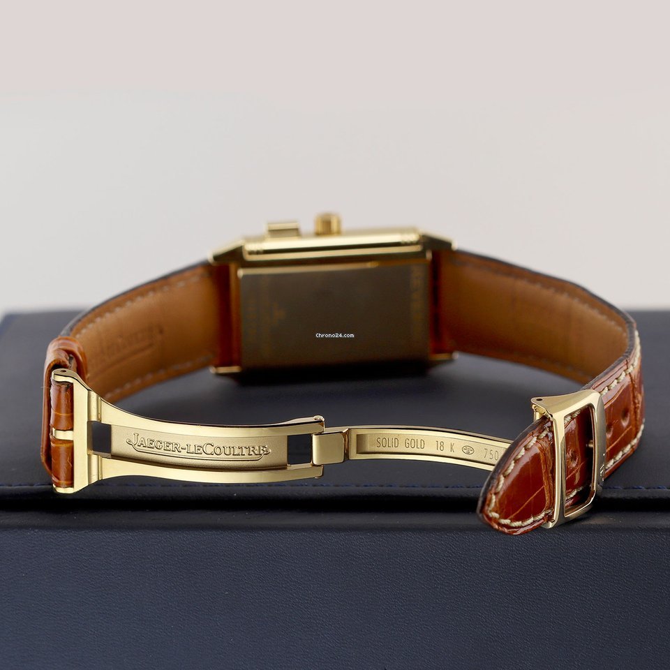 Jaeger-LeCoultre Reverso Memory Manual winding Yellow gold 255.140.822B 255.1.82 7