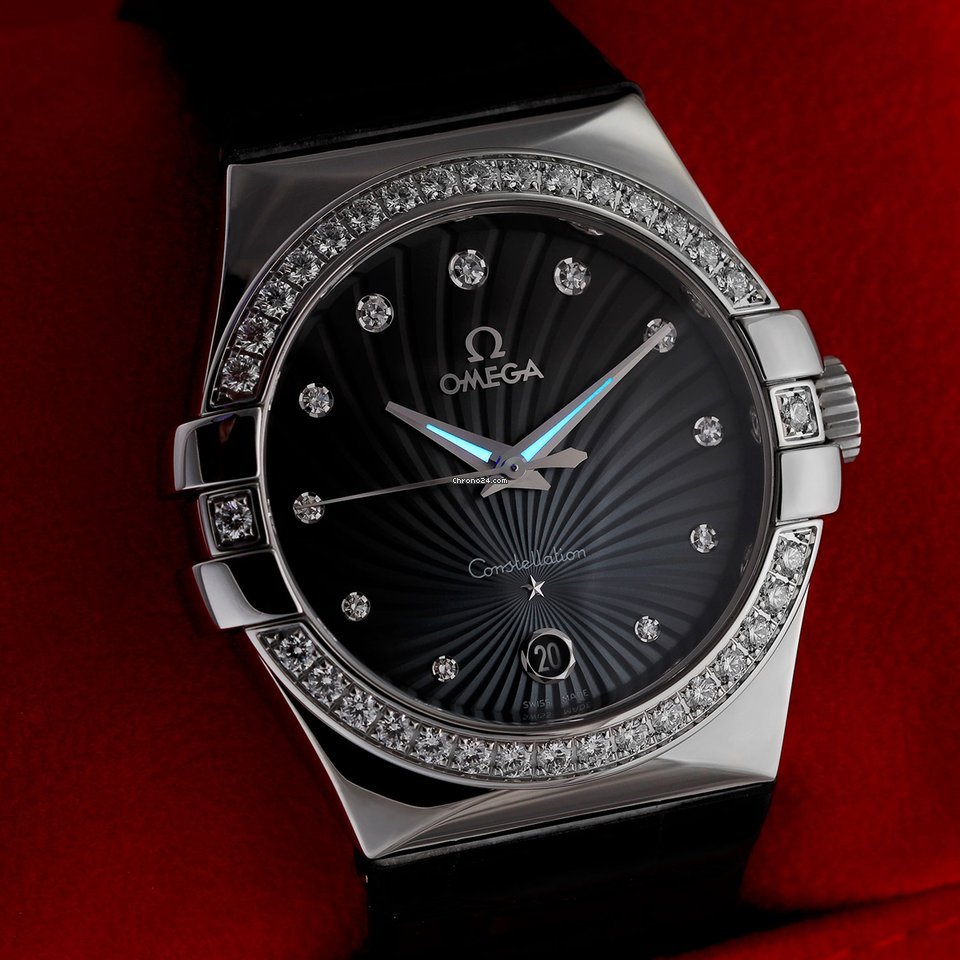 Omega Constellation Quartz Womens watch Quartz Steel 123.18.35.60.56.001 7