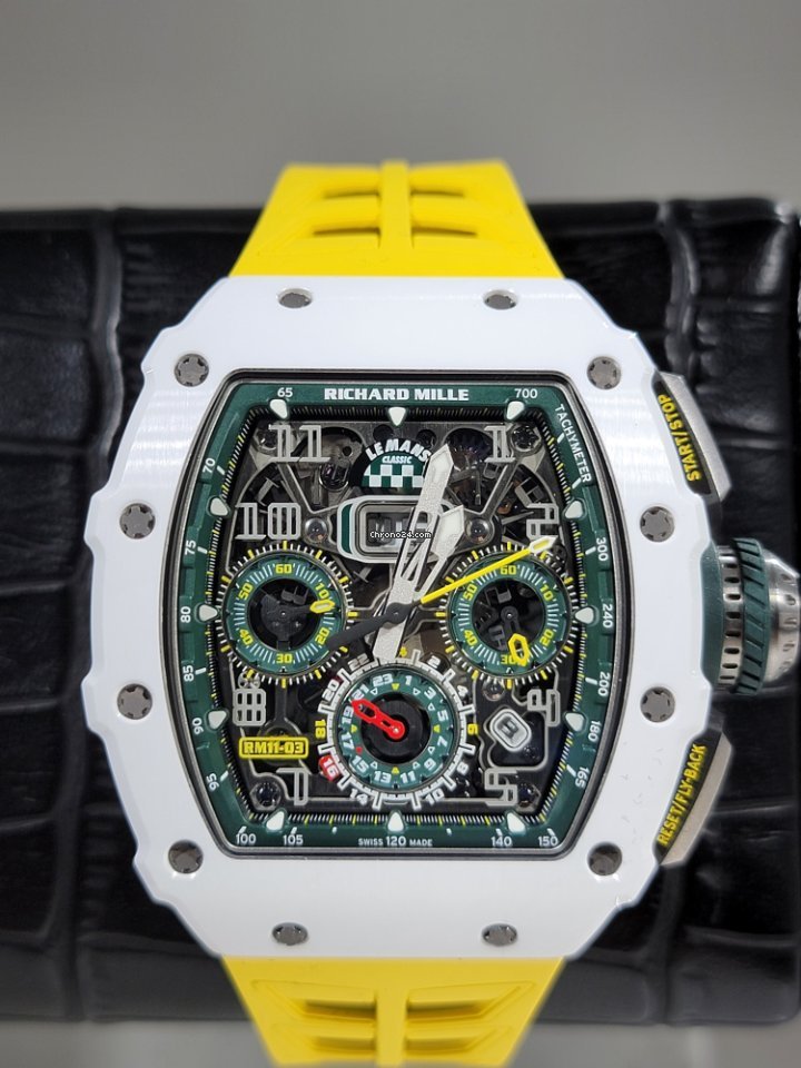 Richard Mille RM 011 Mens watch Unisex Automatic Ceramic MON-01593 7