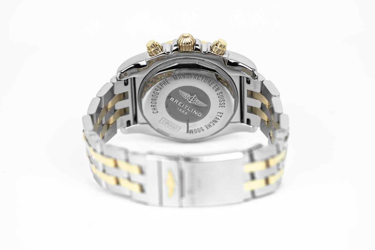 Breitling Chronomat 44 Mens watch Unisex Automatic Gold Steel CB0110121B1C1 7