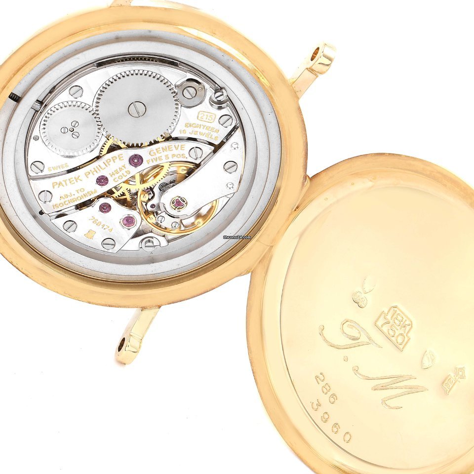 Patek Philippe Calatrava Mens watch Unisex Manual winding Yellow gold 3960J 7
