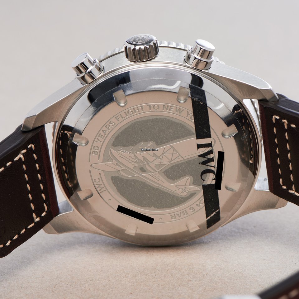IWC Pilot Chronograph Mens watch Unisex Automatic Steel IW395003 7