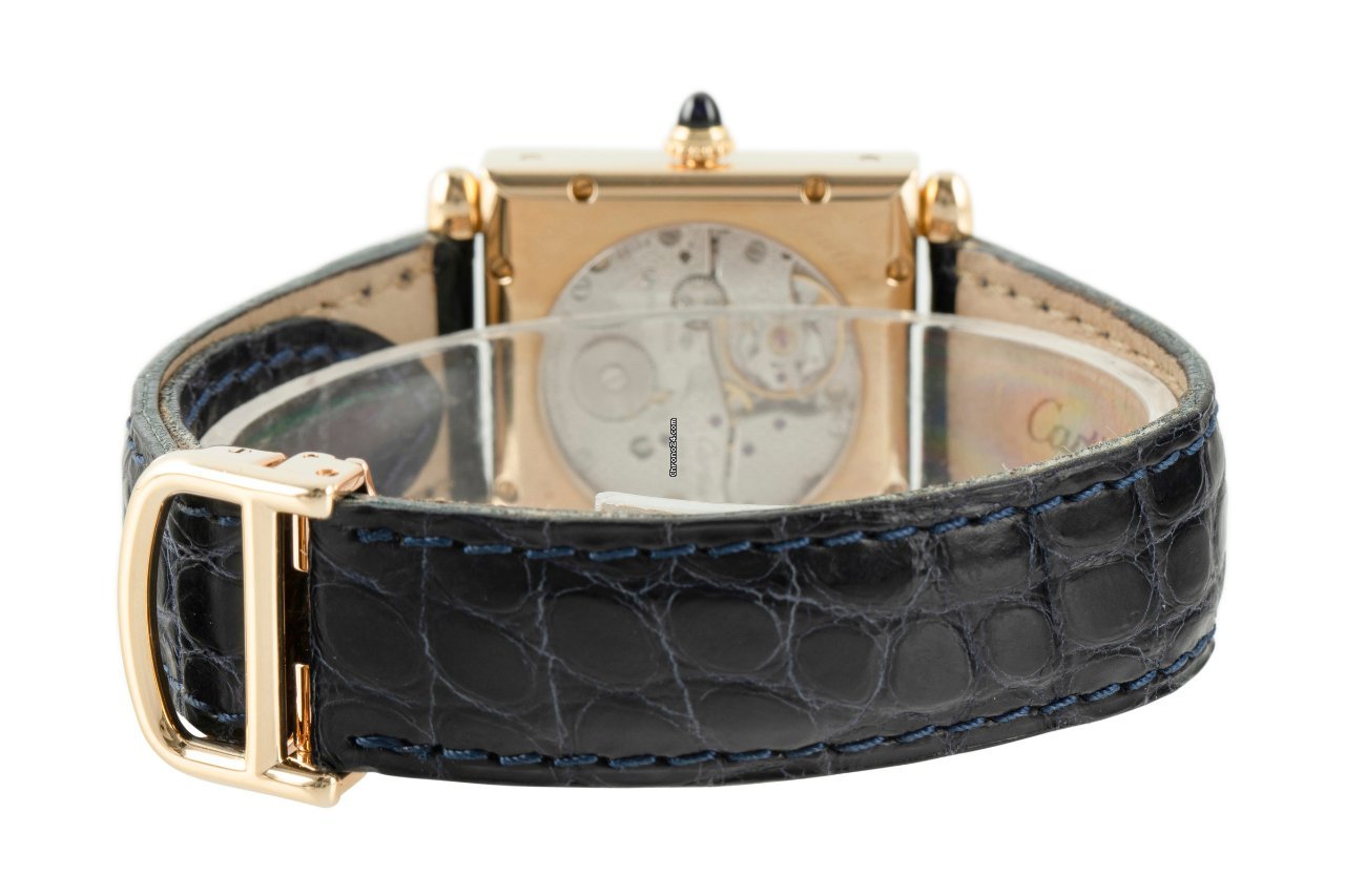 Cartier Tank Mens watch Unisex Manual winding Yellow gold 2380 7