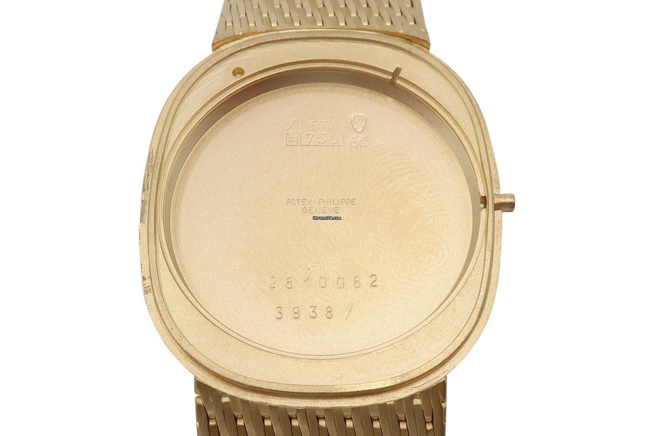 Patek Philippe Golden Ellipse Mens watch Unisex Automatic Yellow gold 3938 1 7