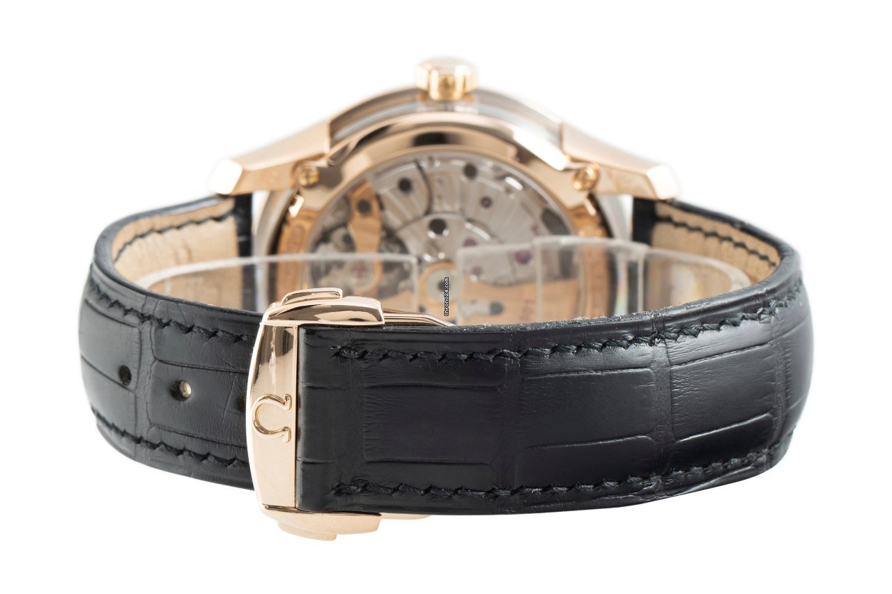 Omega De Ville Hour Vision Mens watch Unisex Automatic Red gold 431.63.41.21.02.001 7