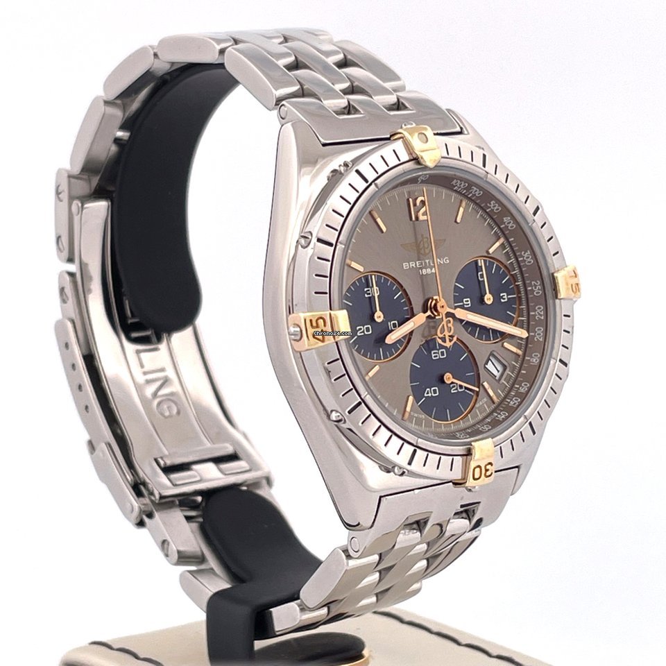 Breitling Mens watch Unisex Automatic Gold Steel B55046 7