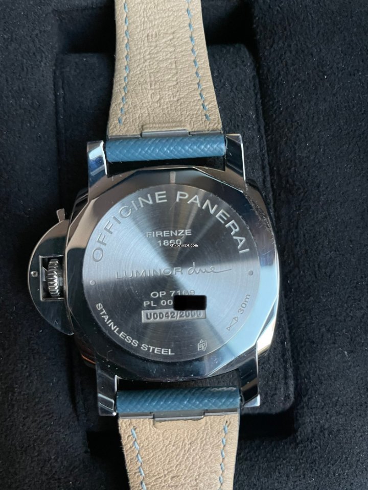 Panerai Luminor Due Mens watch Unisex Automatic Steel PAM 00906 7