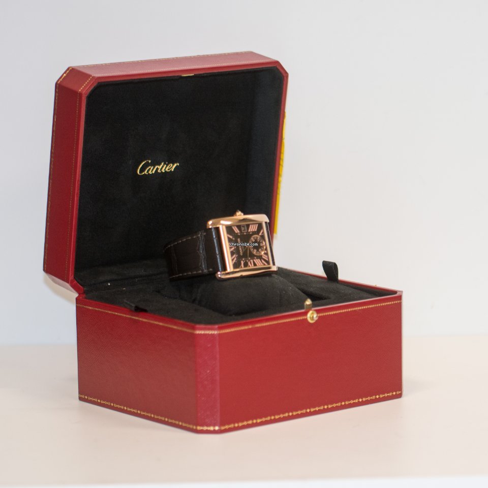 Cartier Tank MC Mens watch Unisex Automatic Rose gold W5330002  3590 7