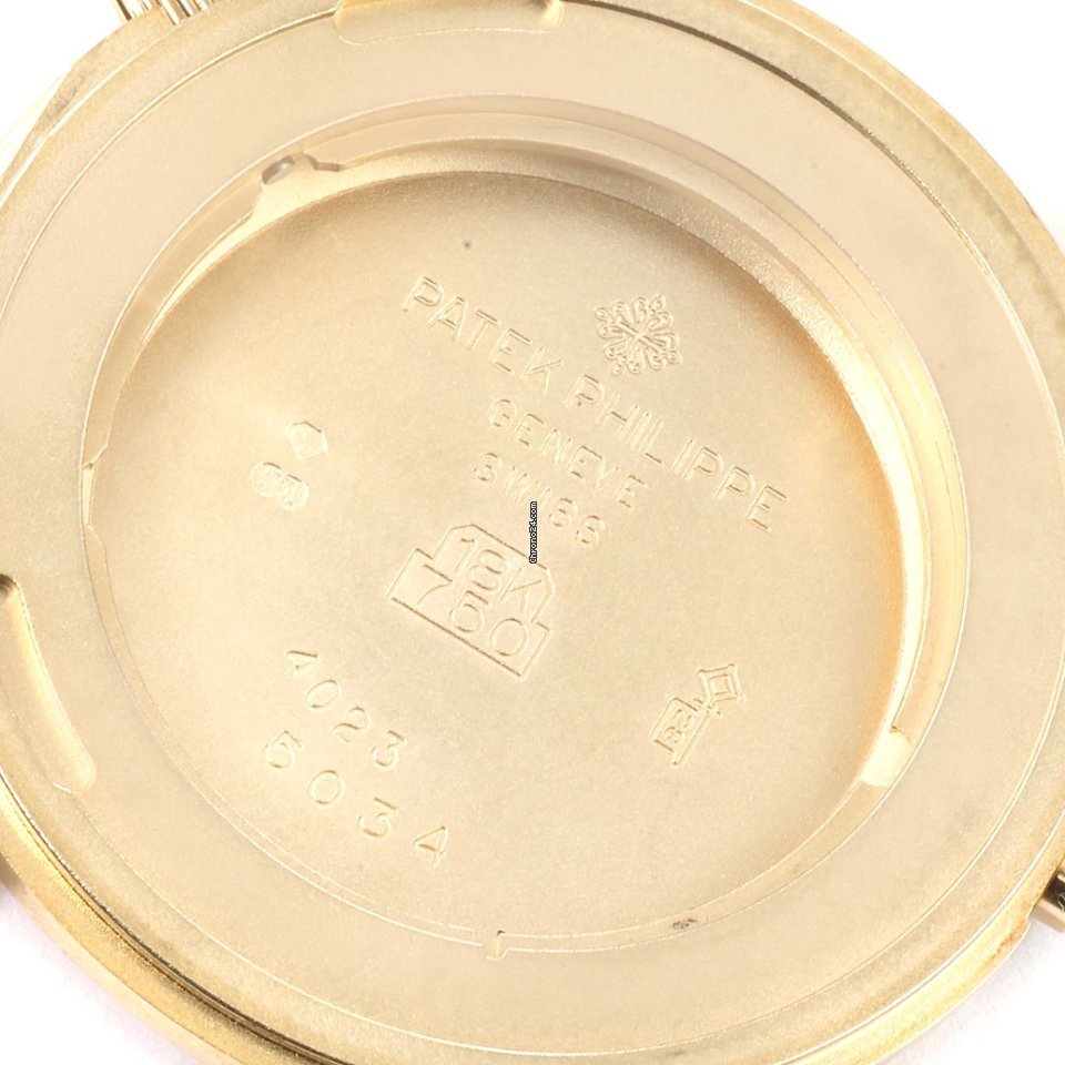 Patek Philippe Travel Time Mens watch Unisex Manual winding Yellow gold 5034J 7